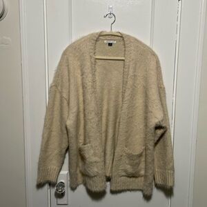 OPEN FRONT CARDIGAN